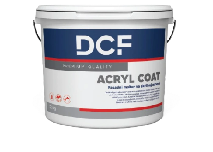 DCF Acryl Coat - Akrilni fasadni malter 25kg