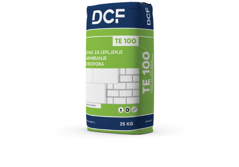 DCF TE 100 - Lepak za stiropor i armiranje mrežice 25kg