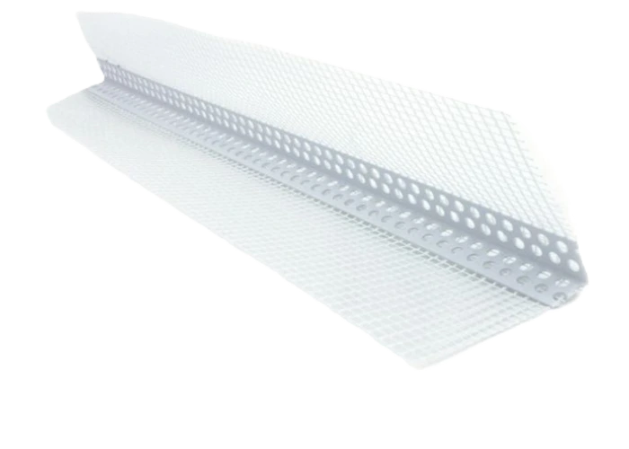 Ugaona PVC Lajsna sa mrežicom 2.5m